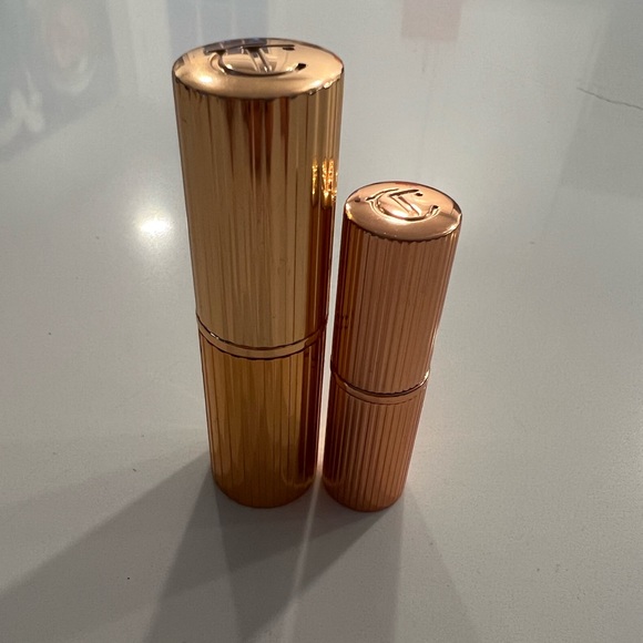 💄Brand NEW Mini Charlotte Tilbury Matte Revolution Lipstick Pillow Talk Medium - Picture 7 of 7